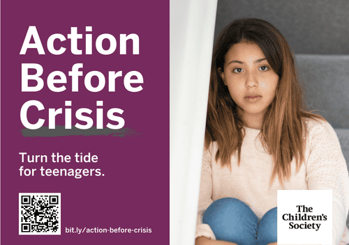 The Children's Society: Action before vcrisis