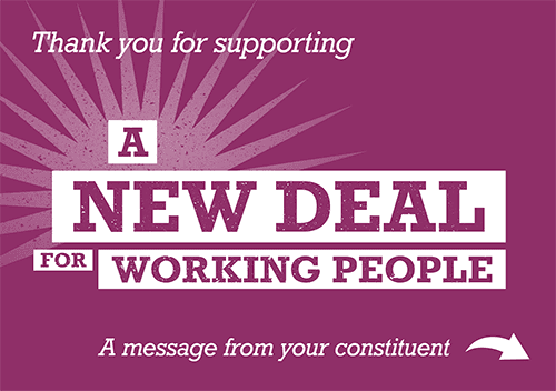 A new deal for working people (TUC campaign)